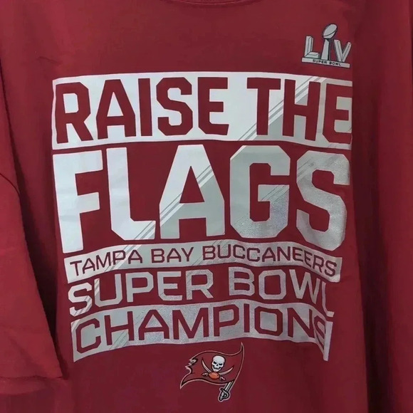 Fanatics Men's Branded Red Tampa Bay Buccaneers Super Bowl LV - Picture 8 of 12